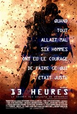 13 heures : Le secret des soldats de Benghazi Movie Poster