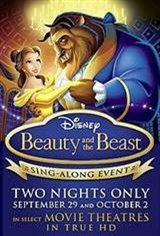 Beauty and the Beast: The Sing-Along Movie Poster