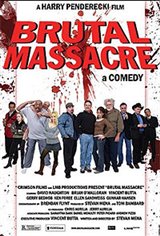 Brutal Massacre: A Comedy Movie Poster