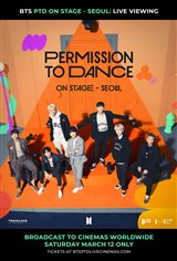 BTS Permission to Dance on Stage Movie Poster