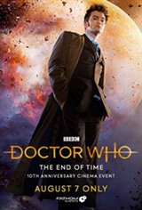 Doctor Who: The End of Time 10th Anniversary Affiche de film