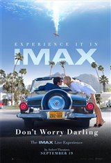 Don't Worry Darling: The IMAX Live Experience Movie Poster