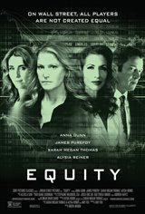 Equity Affiche de film