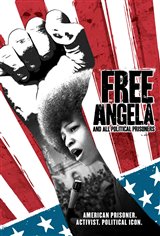 FREE ANGELA and all political prisoners Poster
