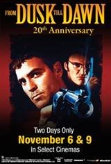 From Dusk Till Dawn 20th Anniversary Movie Poster