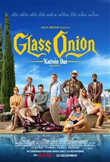 Glass Onion: A Knives Out Mystery (Netflix) poster
