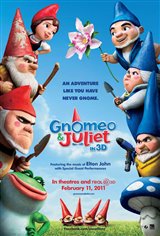 Gnomeo & Juliet 3D Movie Poster