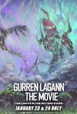 Gurren Lagann The Movie: The Lights in the Sky are Stars Movie Poster
