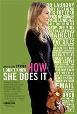 I Don't Know How She Does It Movie Poster Movie Poster
