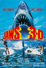 Jaws 3-D Affiche de film