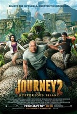Journey 2: The Mysterious Island 3D Movie Poster