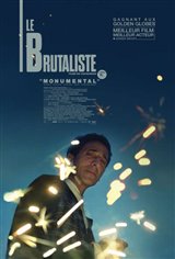 Le brutaliste Affiche de film