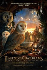 Legend of the Guardians: The Owls of Ga'Hoole 3D Movie Poster