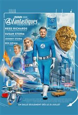 Les 4 Fantastiques : Premiers pas Affiche de film