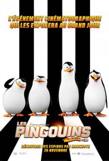 Les pingouins de Madagascar 3D Affiche de film