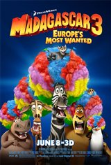 Madagascar 3: Europe's Most Wanted Affiche de film