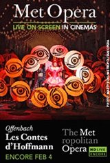 Metropolitan Opera : Les contes d'Hoffmann Affiche de film