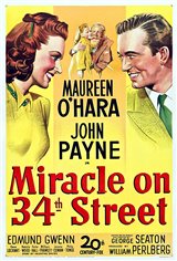 Miracle on 34th Street Movie Poster
