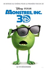 Monstres, Inc. 3D Movie Poster