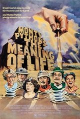 Monty Python's The Meaning Of Life Affiche de film