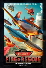 Planes: Fire & Rescue 3D Affiche de film