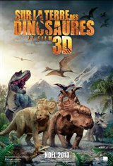 Sur la terre des dinosaures Large Poster