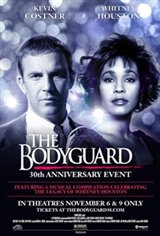 The Bodyguard 30th Anniversary Affiche de film