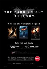 The Dark Knight Trilogy - The IMAX Experience Poster