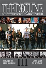 The Decline of Western Civilization Part III Poster