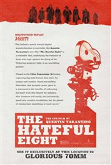 The Hateful Eight: 70mm Affiche de film