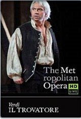 The Metropolitan Opera: Il Trovatore Affiche de film