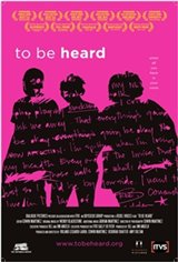 To Be Heard Movie Poster