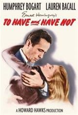 To Have and Have Not Affiche de film