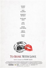 To Rome With Love Affiche de film