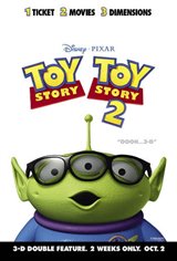 Toy Story & Toy Story 2 Double Feature in Disney Digital 3D Large Poster