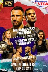 UFC 266 Poster