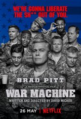 War Machine (Netflix) Affiche de film