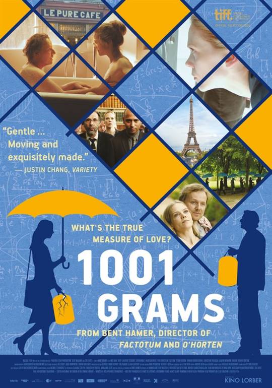 1001 Grams movie large poster.