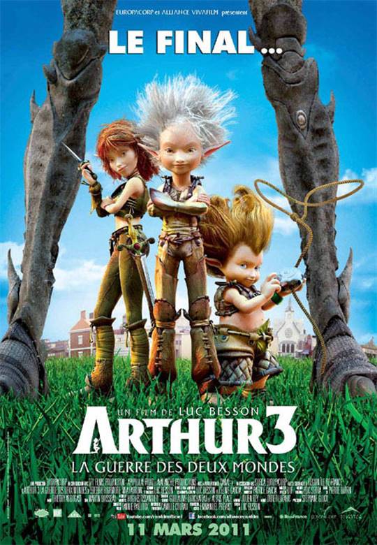 Arthur 3 : La guerre des deux mondes Large Poster