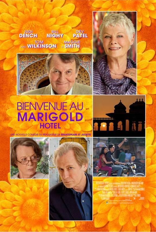 Bienvenue au Marigold Hotel Large Poster