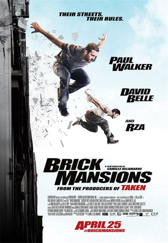 Brick Mansions Large Poster