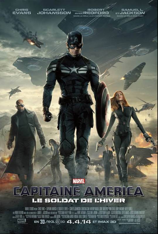 Capitaine America : Le soldat de l'hiver Large Poster