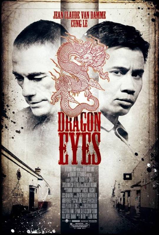 Dragon Eyes Large Poster