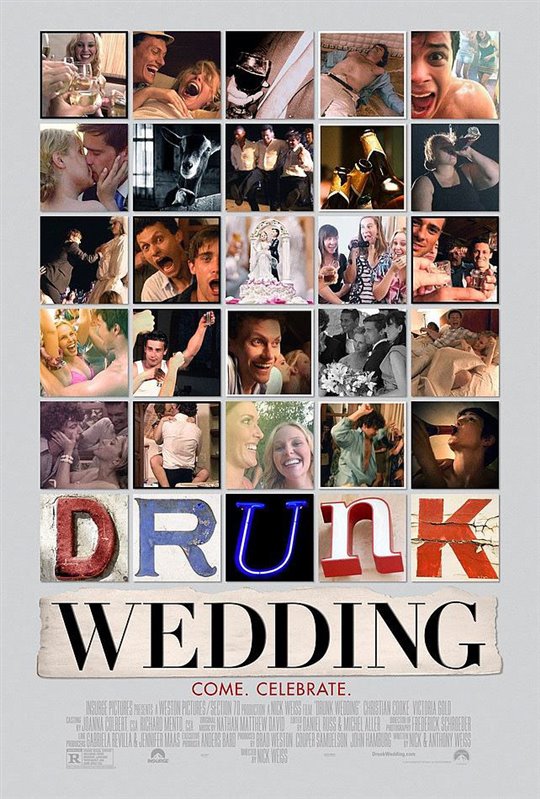 Drunk Wedding Large Poster
