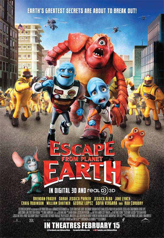 Escape From Planet Earth  Large Poster