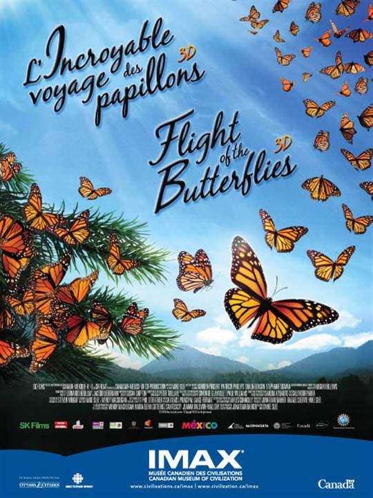 Flight of the Butterflies Large Poster