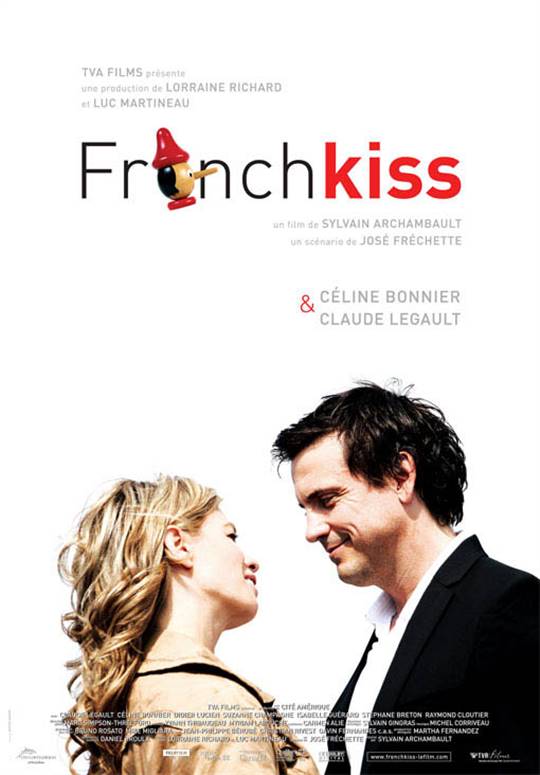 French Kiss (v.o.f.) Large Poster
