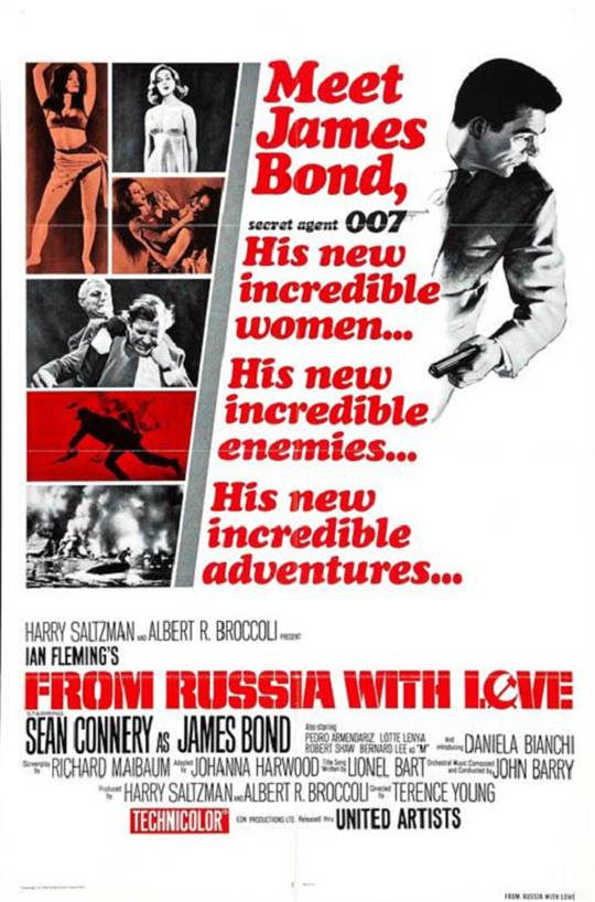 From Russia With Love Large Poster