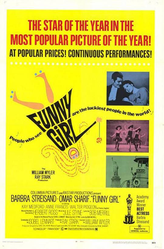 Funny Girl Large Poster