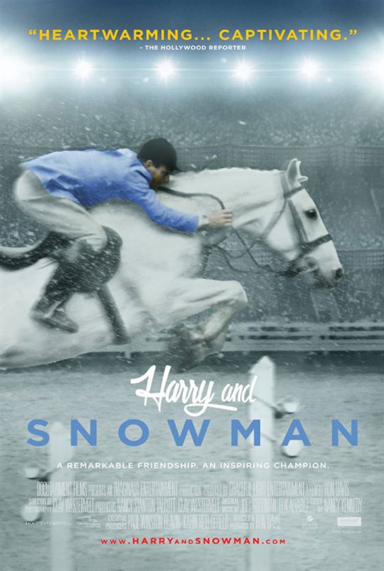 Harry and Snowman Large Poster